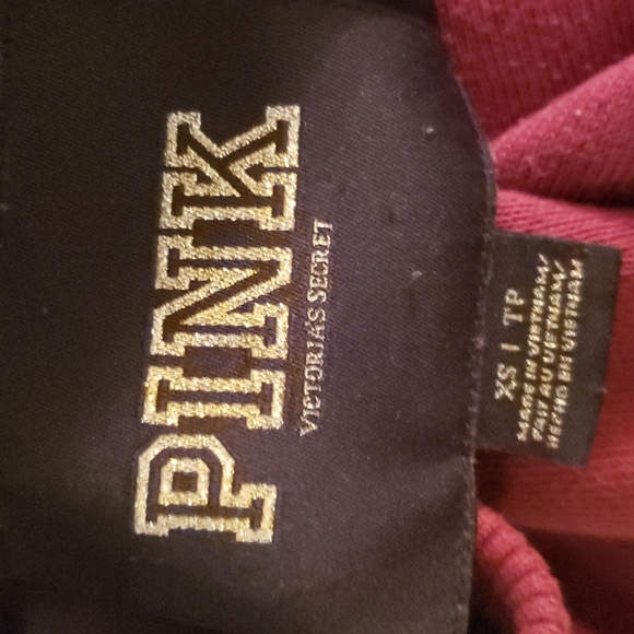 PINK Victoria's Secret Letterman's Jacket Size XS - Picture 5 of 6